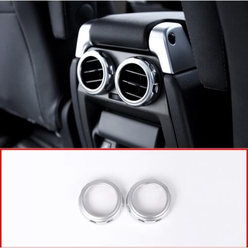 For Land Rover Discovery 4 LR3 For Range Rover Sport 2009-2016 Accessories Car Styling Rear Air Outlet Vent Ring Trim Sticker