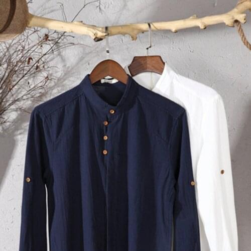 HAIMAITONG Men's Slim Fit Shirts