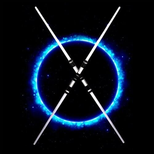 Lightsaber Induction Color Changing Laser Sword Colorful Luminous Toy Two In One Flash Stick