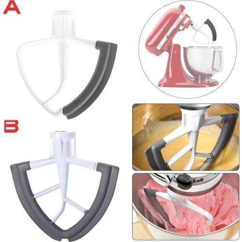 Flex Edge Beater 4.5-/5-Quart for KitchenAid Tilt-Head Stand Mixer Wing Shape Flat Beater Mixer Blade with Bowl Scraper
