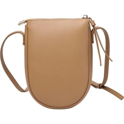 Summer Fashion Soft Leather Bags for Women Simple Popular Style Shoulder Crossbody Handbag Female Daily Shopper Purse B329