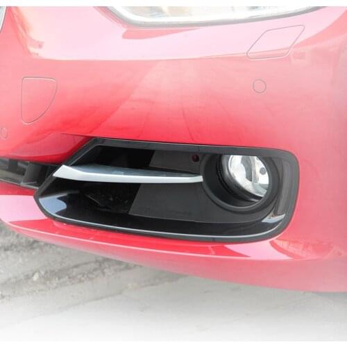 OE 51117293105 Musion Auto Exterior Chrome Accessories F30 3 Series 2013-2015 Front Bumper Trim Strip Molding For BMW