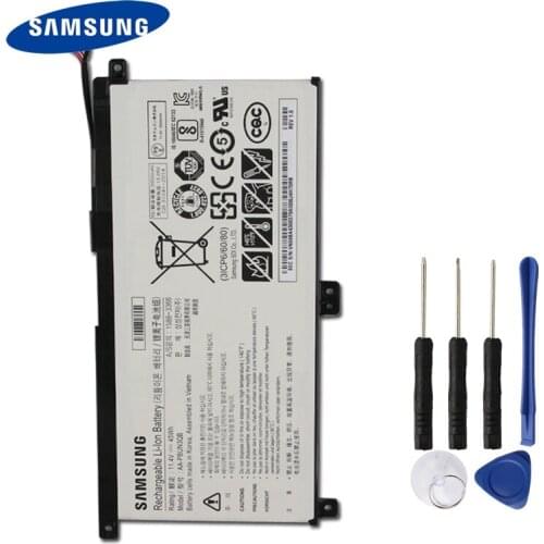 Original Samsung Battery AA-PBUN3QB AA-PBUN3AB For Samsung Notebook 7 NP530E5M NP740U5L NP800G5M 3950mAh
