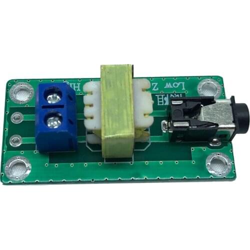 Impedance Resistance Converter,Transformer Convert,Low Impedance Headphones to High Impedance Headphones