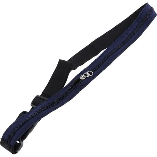 Travel Security Belt with Zipper Money Pocket Cashsafe Anti-Theft Straps