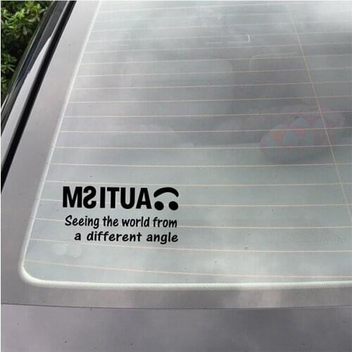 Autism Warrior Awareness Sticker Waterproof Vinyl Decal Door Window Art D Cor Automobiles Accessories 20cm