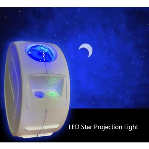 LED Ocean Star Projection Light Nebula Night Light Deep Sleep Starlight Sleep Projection Light Remote Control Projector Light