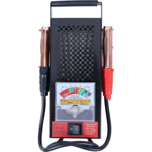Best Battery Load Tester 100 Amp 12V Car 6V 6 Volt for Schumacher 12 Mechanics Truck Type