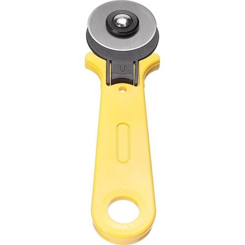 1pc New 45mm Patchwork Roller Wheel Cloth Fabric Cutter Rotary Cutter With Blade DIY Patchwork Sewing Tool For Handmade