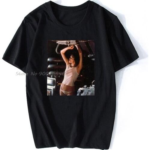Alien 1979 Horror Sci-Fi Movie Ellen Ripley Sigourney Weaver White Tshirt New Brand Cheap Sale Cotton Funny T Shirts