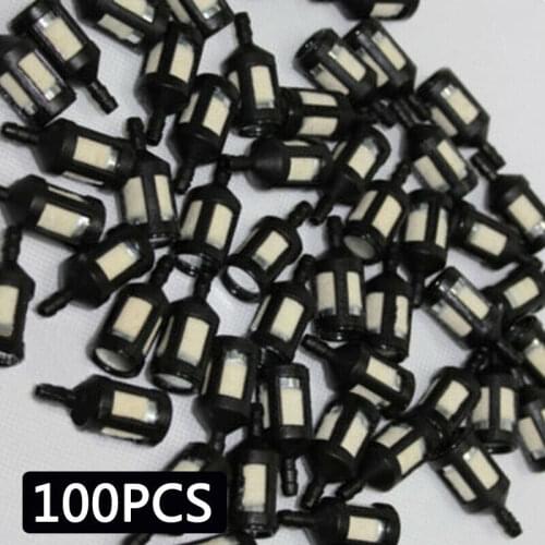 Brand New 100PCS Fuel Filter For Zama ZF-1 Stihl Poulan Husqvarna Chainsaw Trimmer 1/8Inch Line Replacement Fuel Filter Hot Sale