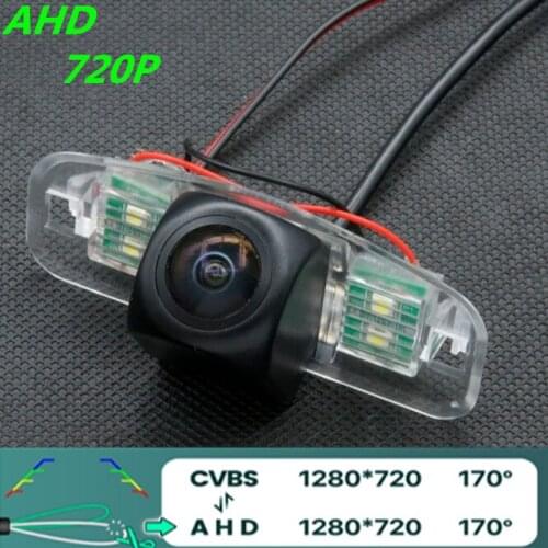AHD 720P/1080P Fisheye Car Rear View Camera For Honda Fit City Spirior 2009 2010 2011 2012 Europe Accord Reverse Vehicle Carmera