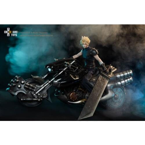 Original Gametoys GT-002 1/6 Soldier Final Fantasy Cloud Cloud 1/6 Action Figure & Exclusive Locomotive