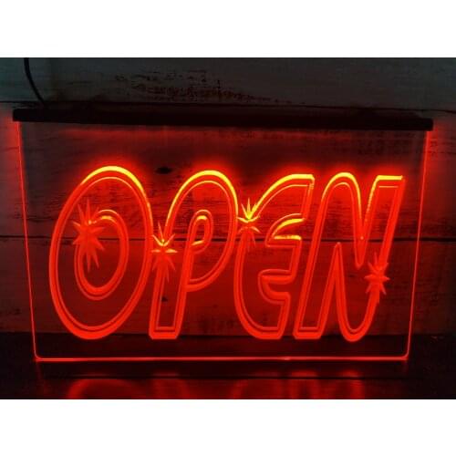 I203 Open Star Shop Display New Nr Led Neon Light Sign