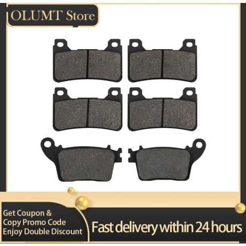 Motorcycle Brake Pads Front Rear Kit For HONDA CBR600RR CBR600RRA CBR600RA CBR1000RR CBR1000RA ABS Model