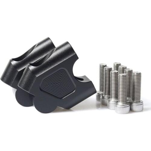 Motorcycle Handlebar Riser Mount Handle Clamp Handle Bar Risers Adapter for Loncin VOGE 500DS 650DS