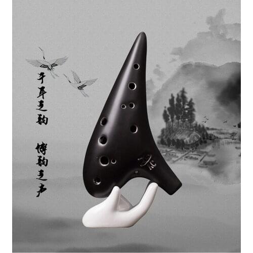 Professional 12 Holes AC Ocarina Flute Musical Instruments