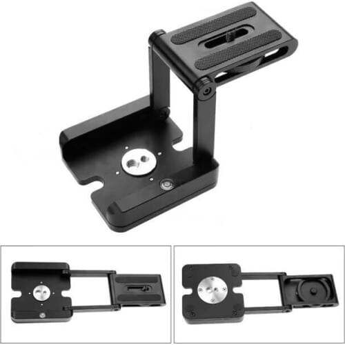 Z-Type Camera Folding Tripod Flexible Pan and Tilt Head Desktop Stand Holder Panoramic GDeals