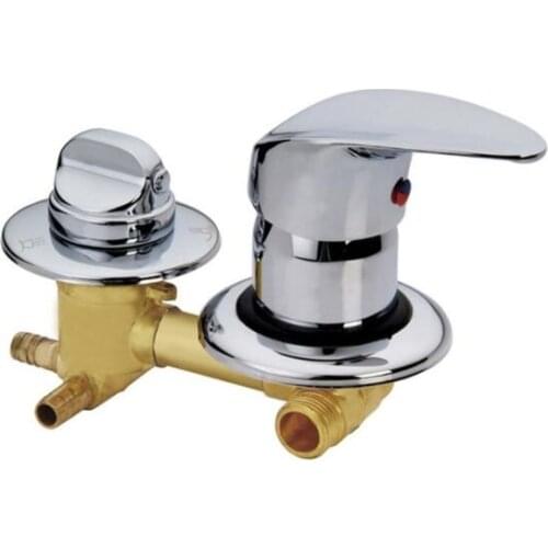Vidric Concealed 2/3/4/5 Ways water outlet brass shower tap screw or intubation Copper shower cabin shower room mixing valve