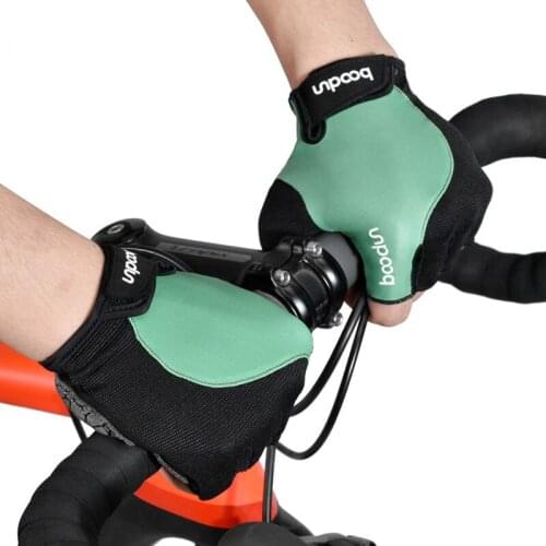 Boodun Bicycle Gloves Half Finger Breathable Workout Gloves For Men Women Gel Pad MTB Road Racing Riding Cycling Gloves