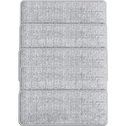 Replacement Mop Head Pads Flat Squeeze Cloth Wring Cleaning Floors Spray for Washing Home Rags 5Pcs