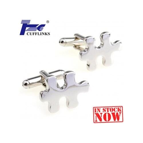 Puzzle Cufflink Cuff Link 2 Pairs Free Shipping