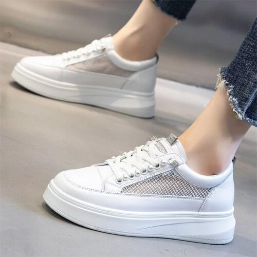 Women Sneakers Fashion Womans Shoes Spring Trend Casual Sport Shoes For Women New Comfort White Vulcanized Platform Shoes