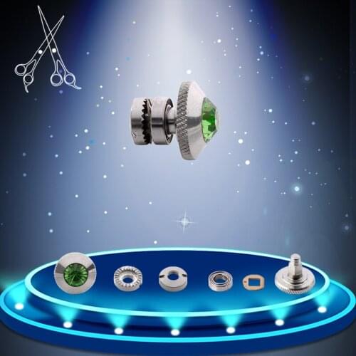 10sets Bearing screws of Hairdressing Scissor Screws Accessory Hairstyling Barber Scissors Part Screw Barberia Tornillo Parafuso