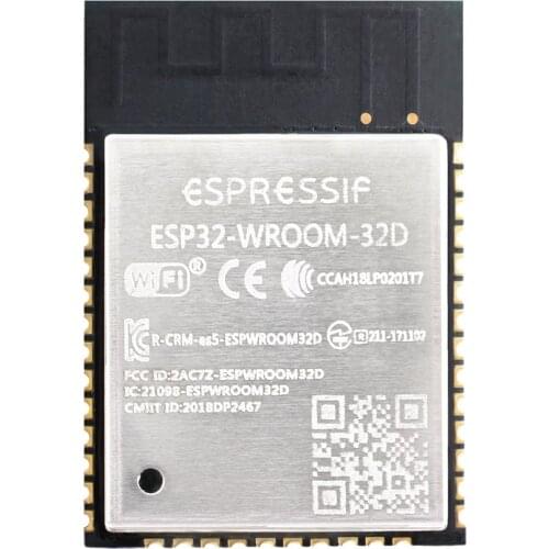 50PCS ESP-WROOM-32D ESP-32 WiFi+Bluetooth modul wichtigsten chip ESP32S main chips ESP32-D0WD 4MB/16MB 32Mbit ESP32-WROOM-32D