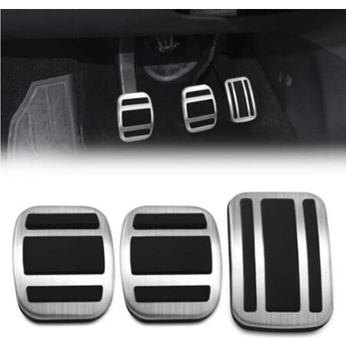 Car Styling Accessories Stainless Steel Non-slip Brake Fuel Accelerator Pedal case For Peugeot 508 3008 Citroen C5 C6