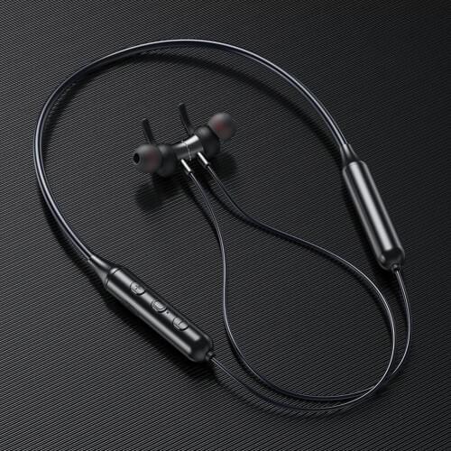 DD9 Hanging Neck Waterproof Magnetic Wireless Bluetooth Stereo Sports Earphone Music Earpieces Headset