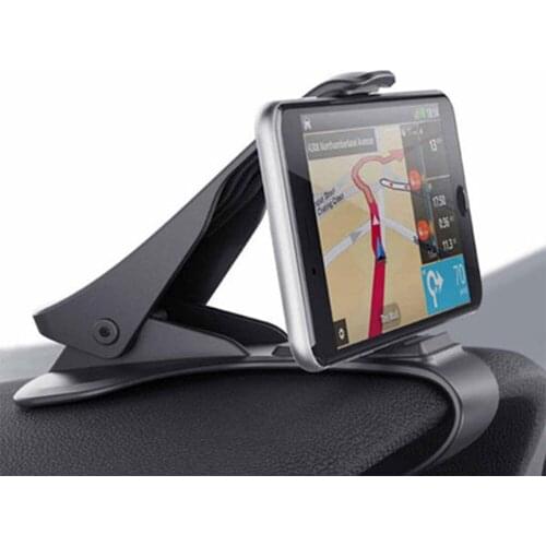Car Dashboard Phone Holder For Universal Stand Adjustable Mobile Phone Clip For Car GPS Navigation 360 Degree Rotation