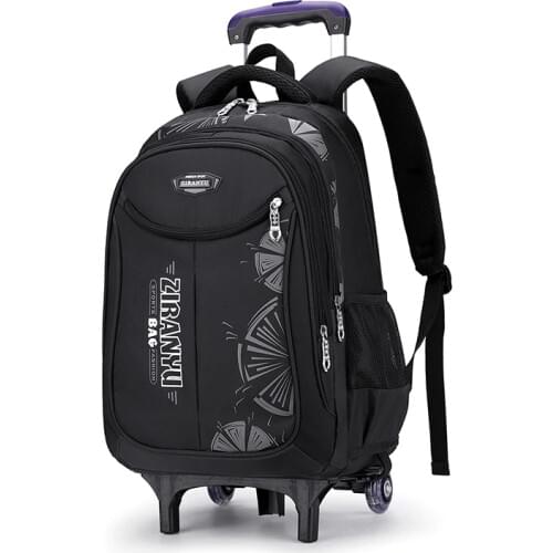 Kids Student School bag On wheels Children School Rolling backpacks for Children shoulder bag for Girls Boys School Trolley bags