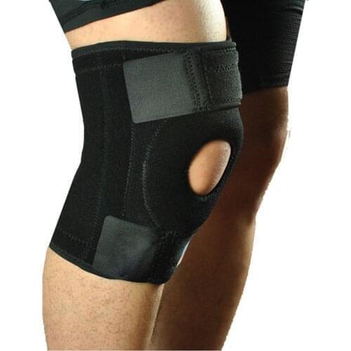 Elastic Neoprene Patella Brace Knee Belt Support Fastener Adjustable Strap Knee Support Sleeve Protector Elastic Knee Pads #1
