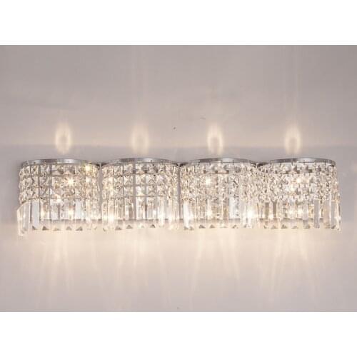 Crystal wall lamp hotel lobby aisle wall lamp living room wall lamp creative wall lamp modern wall lamp bathroom wall lamp G4