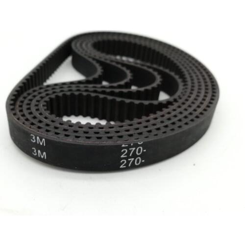 HTD 3M, Timing Belt, Closed-loop, 270mm length, 90 teeth, 9mm width