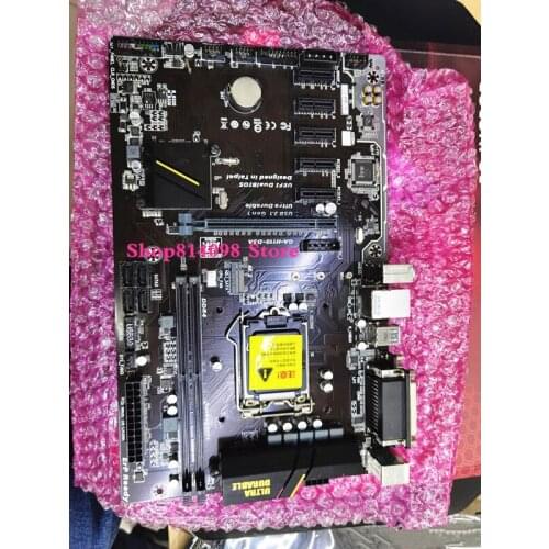 Used motherboard for GIGABYTE H110-D3A LGA 1151 DDR4 GA-H110-D3A 32GB desktop 6PCIE Mining Motherboard