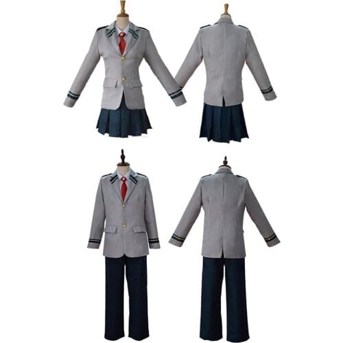 Mha Cosplay Costume Boku no Hero Universitaire Milieu Midoriya Izuku Bakugou Katsuki Grey My Hero Academic Middle School Uniform