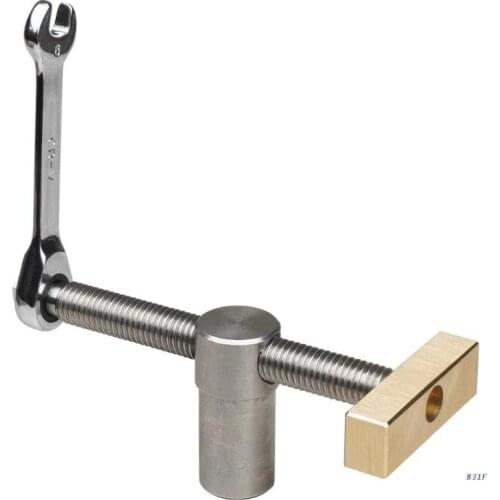 Woodworking Table Vise Tenon Stop Strip Precision Machining for Heavy-duty Tasks Quality Material Fixture Vise