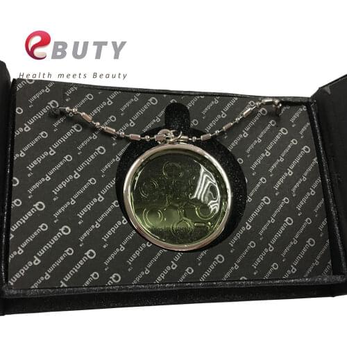 High Ions 6000CC Energy Pendant Bio Disc Pendant Quantum Scalar Charms with Stainless Steel Chain Light Green 10pcs/lot Free
