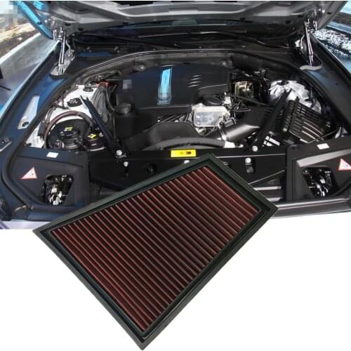 Replacement Panel Air Filter High Flow for Cold Air Intake Fits for BMW 520i GT 528i X1 Z4 528Li xDrive Washable