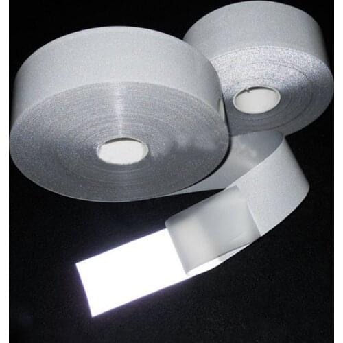 1m/roll Heat Transfer Reflective Tape Sticker 1.5/2.5/3/5cm For Clothes Iron On Bag Shoes Diy Handmade Luminous reflective tape