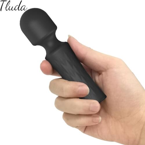 10 Modes Powerful Mini AV Vibrator Magic Wand For Women Clitoris Stimulator Female Masturbator Goods Sex Toys For Adults 18