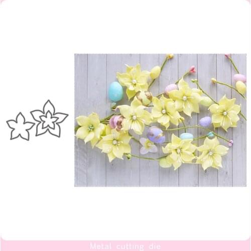 3pcs Flower combination Metal Cutting Dies for DIY Scrapbooking Photo Album Decorative Embossing Paper Card Crafts Die Cut 2019