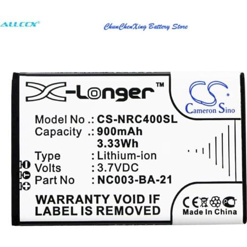 Cameron Sino 900mAh Battery NC003-BA-21 for Nolan B4 RCS Kits