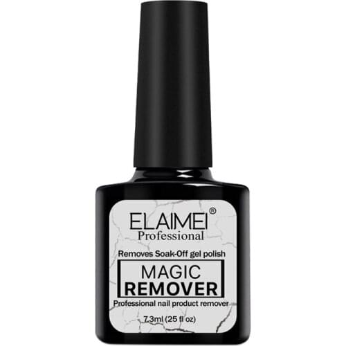 ELAIMEI Fast Nail Remover Gel Magic Burst Polish Remover Gel Soak Off UV Gel Nail Cleaner Zero Damage