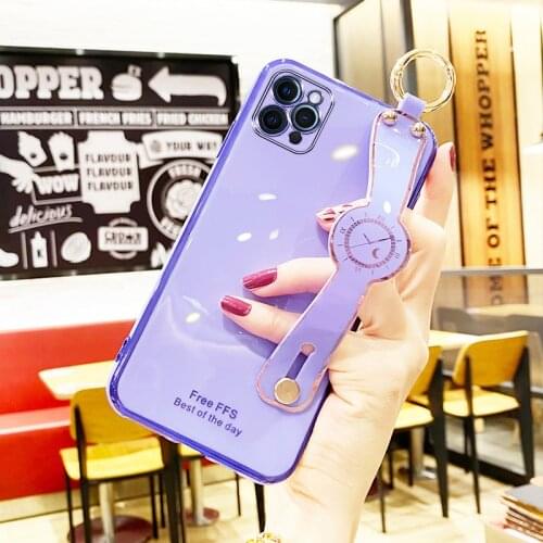 Nadege Lanyard Case For iPhone 12 mini Cover For iPhone 11 Pro Max X XS Max XR 7 8 6 6s Plus SE Wrist Strap Phone Holder Case