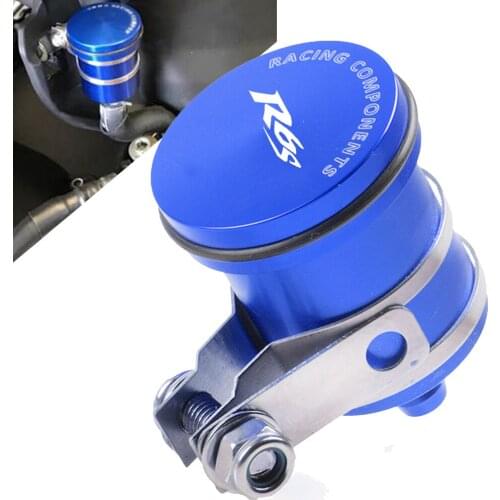 CNC Aluminum Motorcycle Brake Fluid Reservoir Clutch Cylinder Tank Oil Fluid Cup for Yamaha YZF R6 R6S All Years Model Motorbike