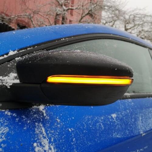 Dynamic Blinker for Volkswagen Polo 6R 6C MK5 LED Turn Signal lights flasher 2010 2011 2012 2013 2014 2015 2016 2017