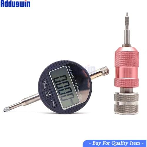 Common rail injector nozzle electromagnetic valve AHE armature lift travel measuring seat tool for BOSCHH 110 120 series